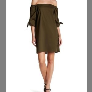 Love...ady Off-The-Shoulder Tent Dress, Size XS